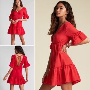 billabong flamed out maxi dress Billabong | Dresses | Billabong Womens 4 Flamed Out Red Floral Maxi Dress  Openback
